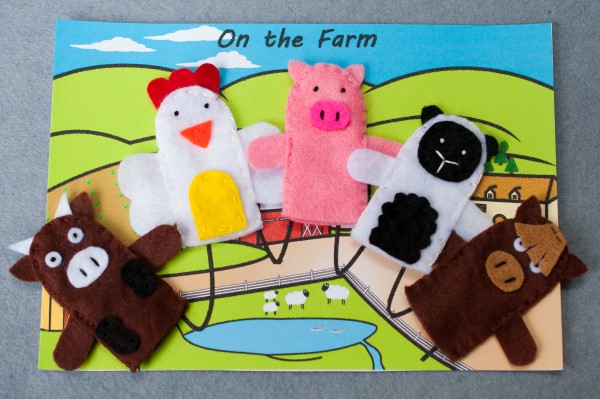 Farm Finger Puppets