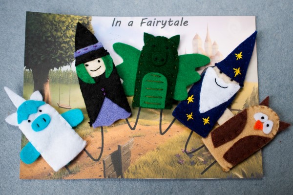 Fairy Tale Finger Puppets Set