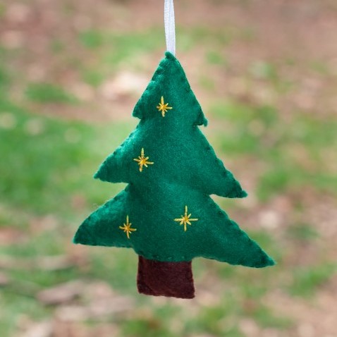 Felt Christmas Tree Decoration