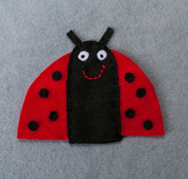 Ladybird Finger Puppet