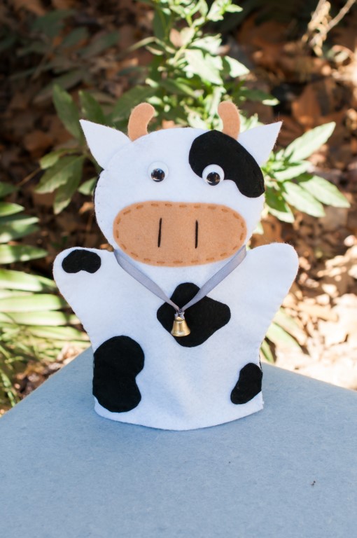 Cow Hand Puppet