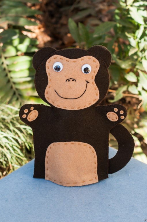Monkey Hand Puppet